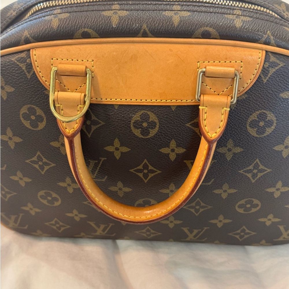 Louis Vuitton Brown Monogram Trouville Handbag - Picture 9 of 16